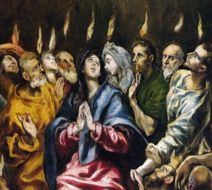 Pentecoste - El Greco - 1610 - Prado (Madrid) 