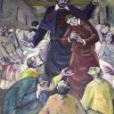 SanCamillo e i suoi compagni del pittore Domenico Zangrandi. Verona, Paradiso - Giugno 1982