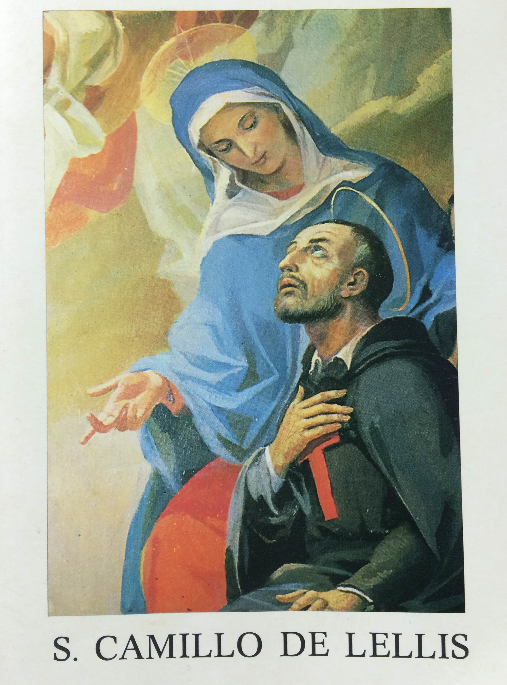 Una presenza materna La Madonna e San Camillo Ministri degli Infermi