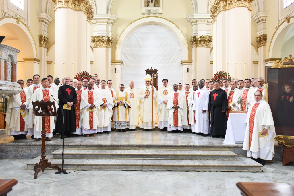 foto di gruppo dopo una celebrazione in Colombia