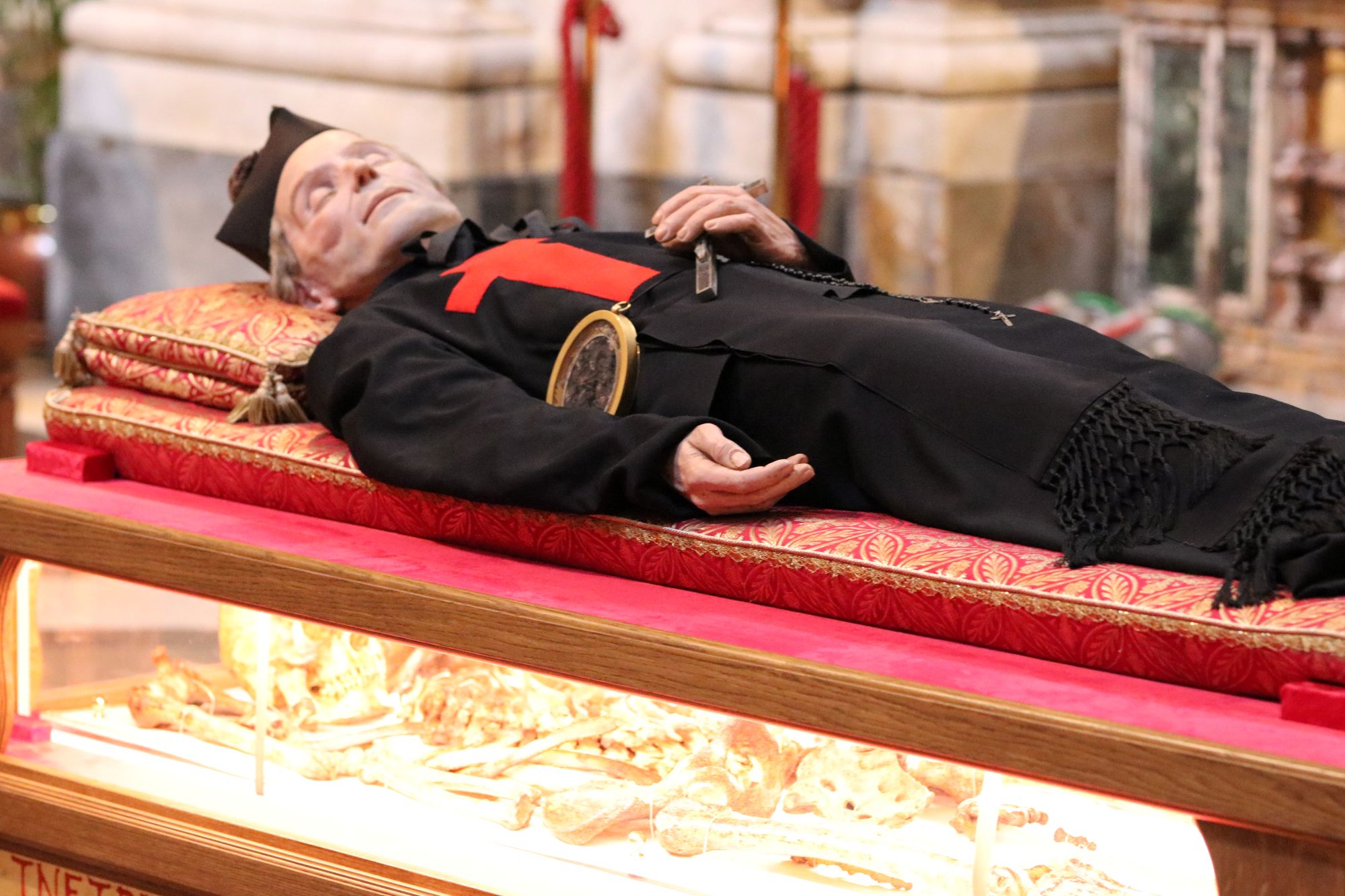 Le reliquie di San Camillo tornano a Roma